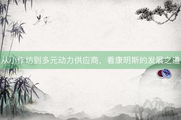 从小作坊到多元动力供应商，看康明斯的发展之道